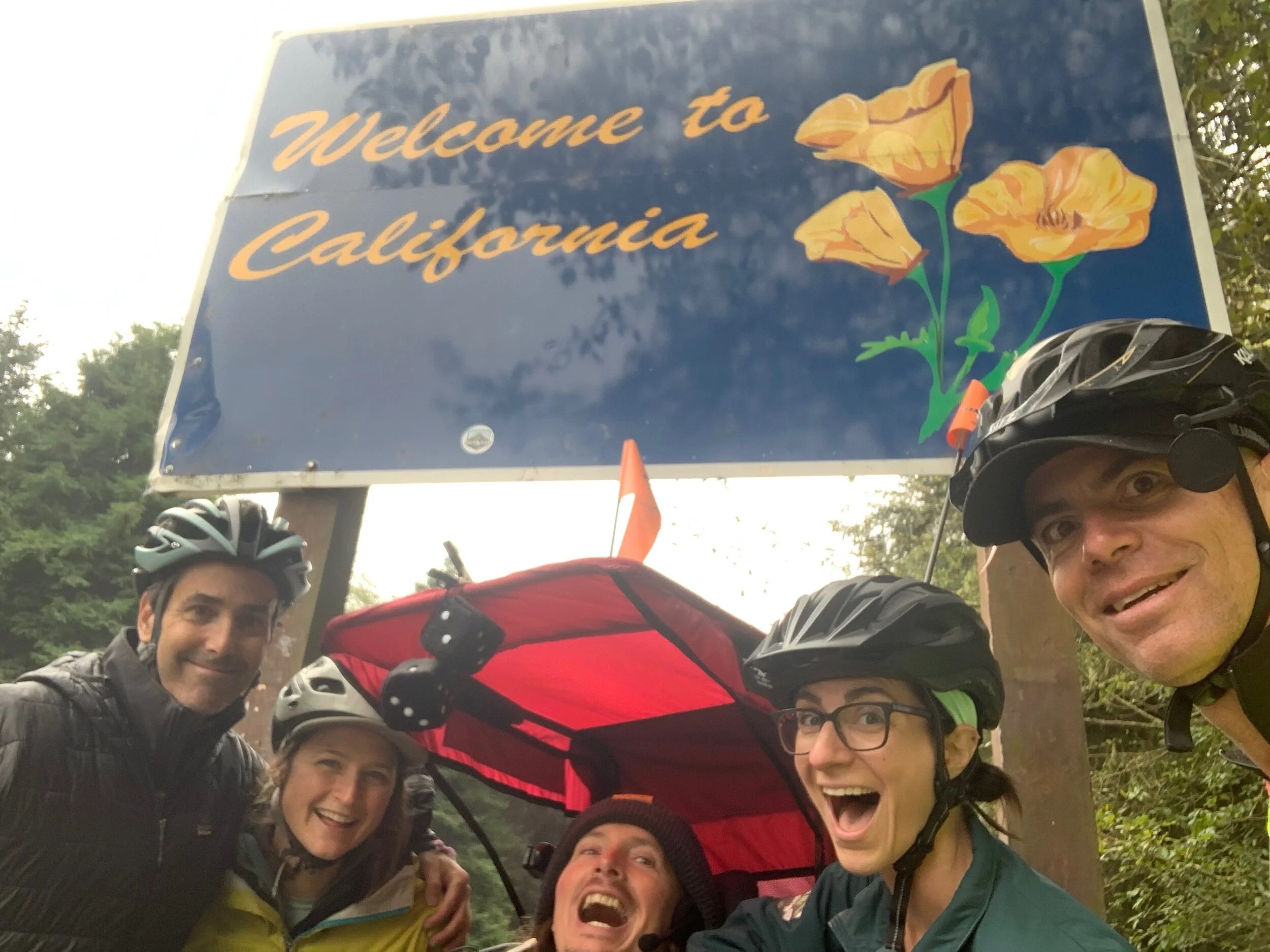  Made it to the border! 