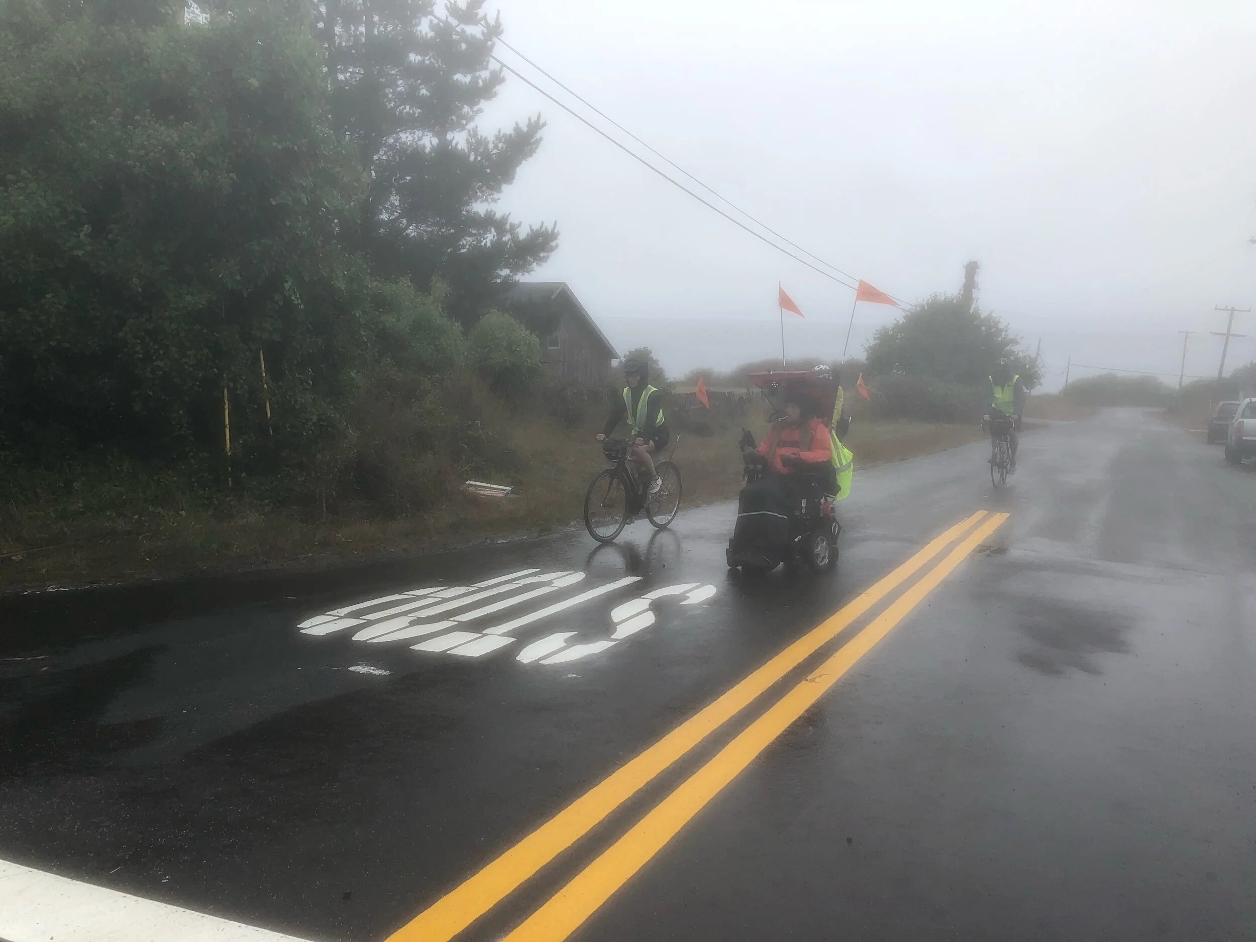  This is not advisable in a power wheelchair 
