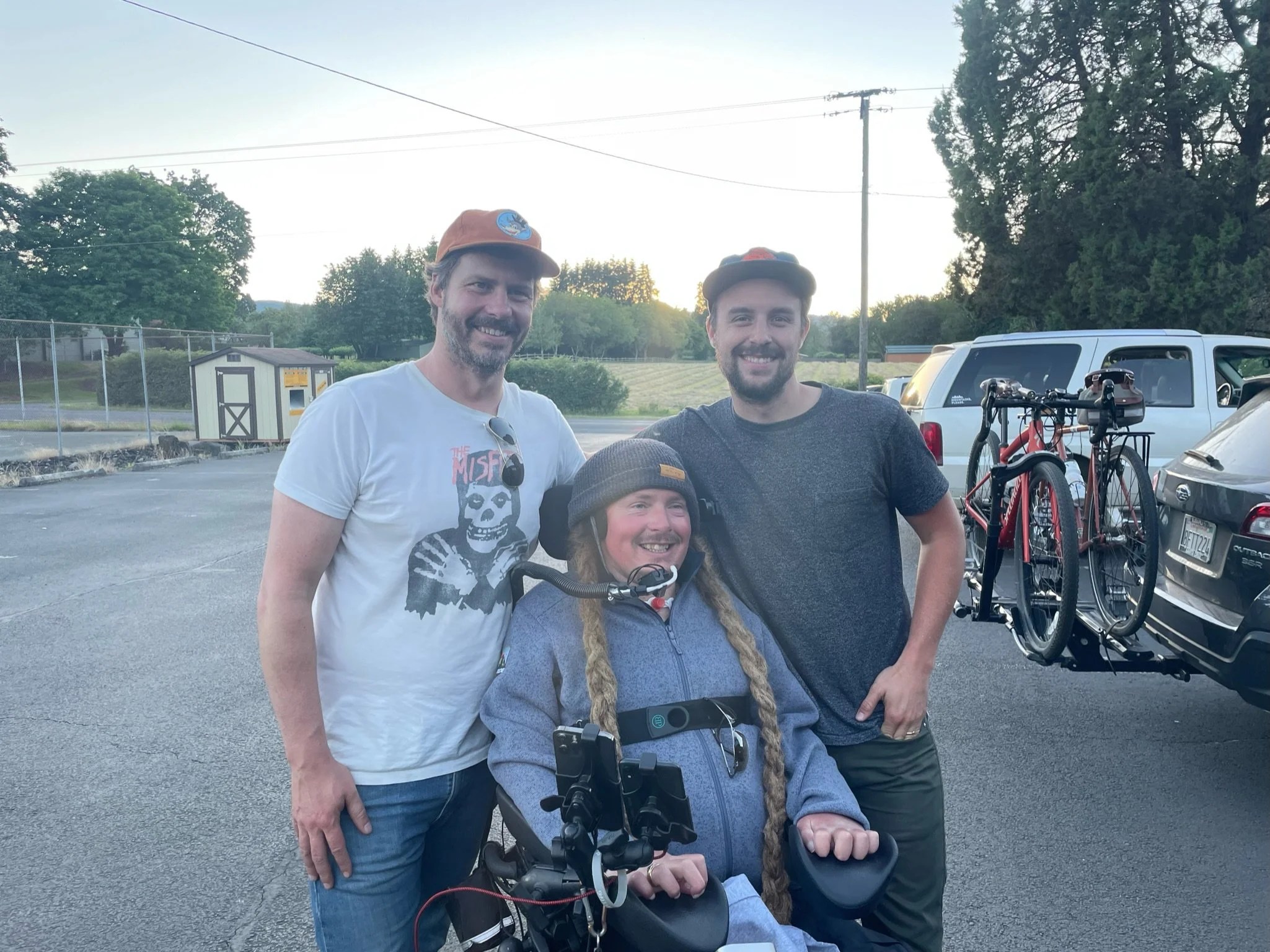  Dominic and Corbett – two great new friends! 