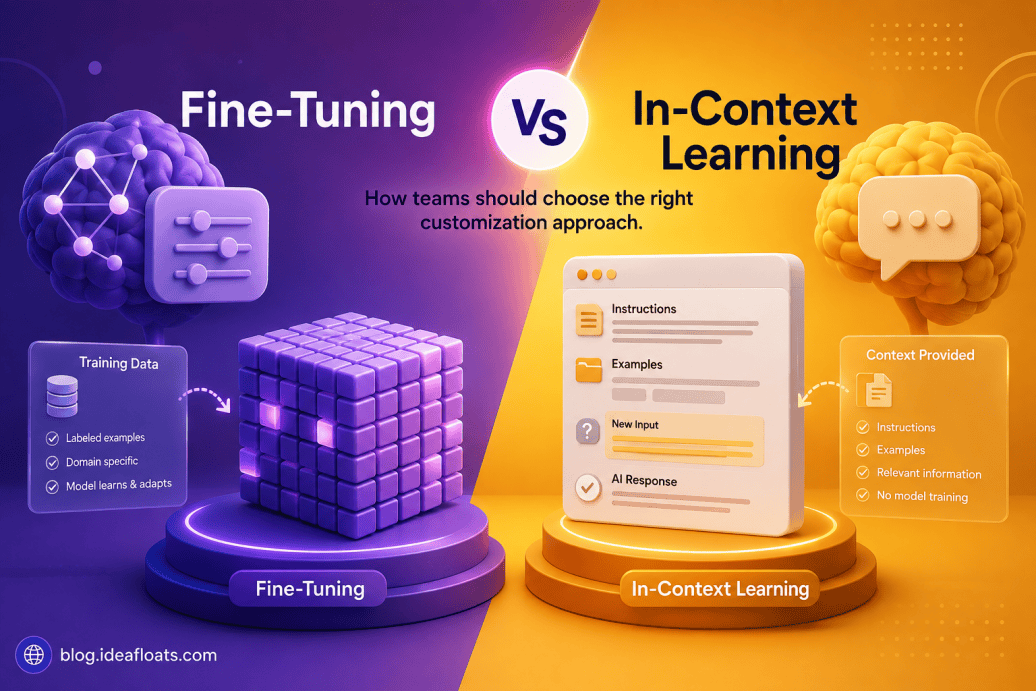 Fine-Tuning vs In-Context Learning