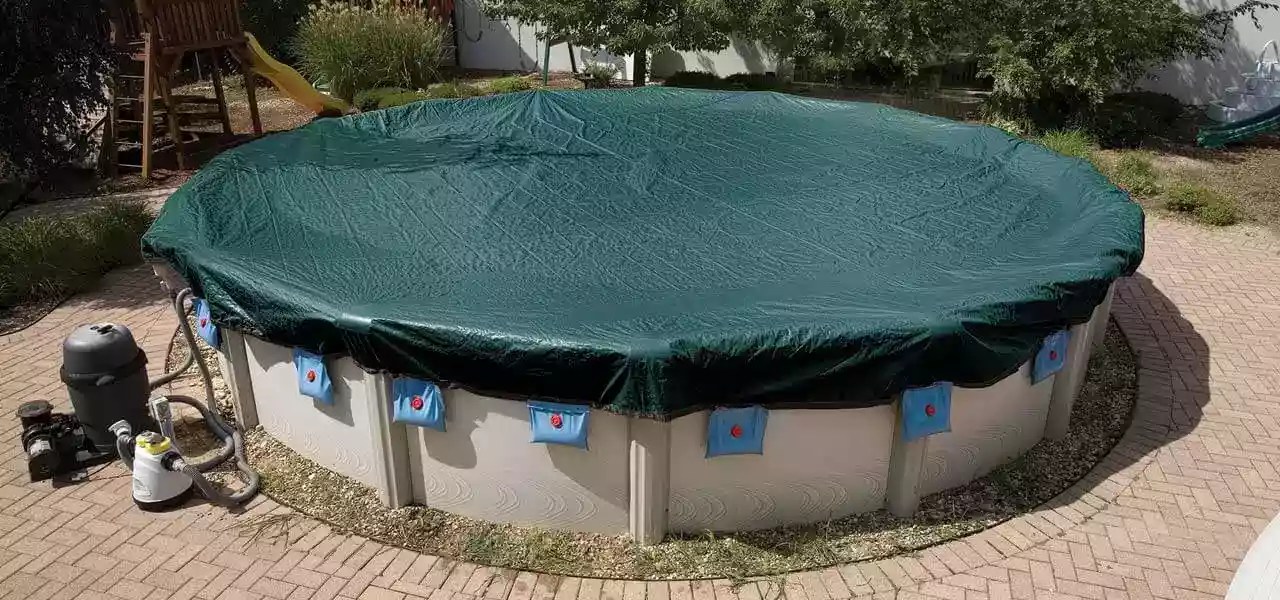 Pool cover damage
