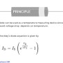 Silicon Diode Temperature Sensor Working Principle - IoT Cloud PlatForm