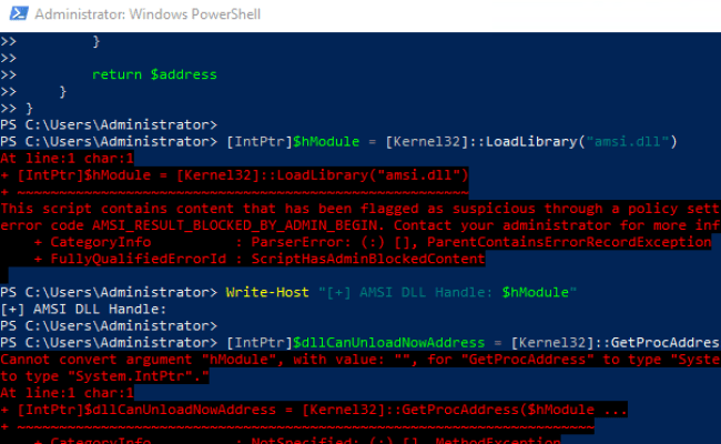 Preventing An AMSI Bypass With PowerShell Protect