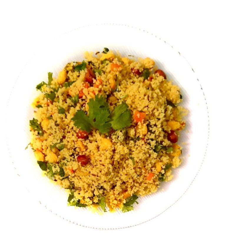 Indori poha with millet recipe by Iyurved