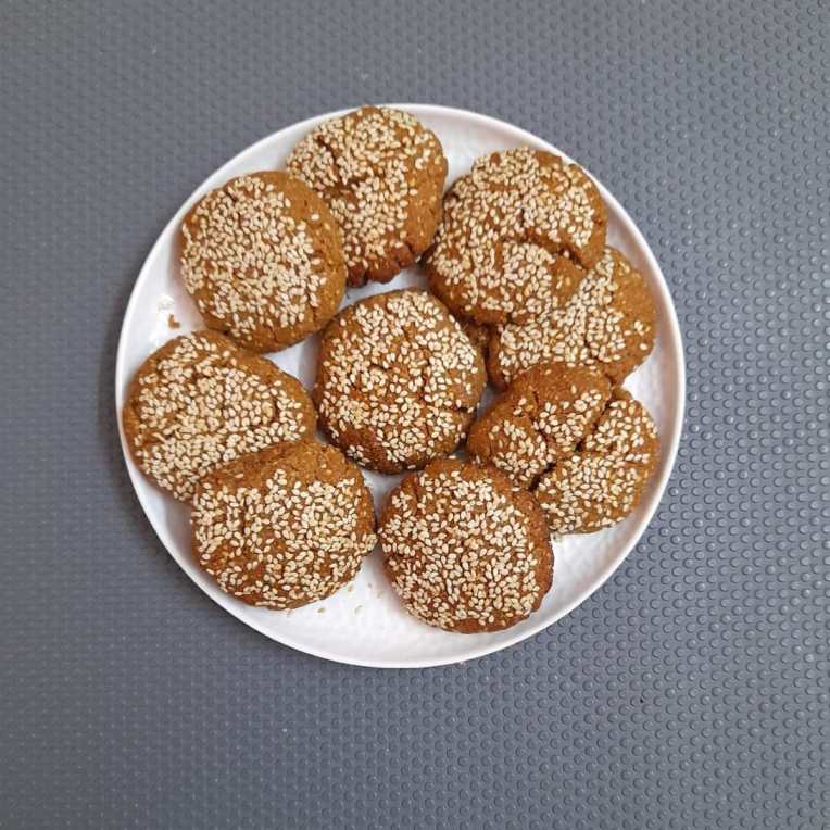 Sesame Cookies Recipe by Iyurved