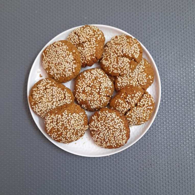 Sesame Cookies Recipe by Iyurved