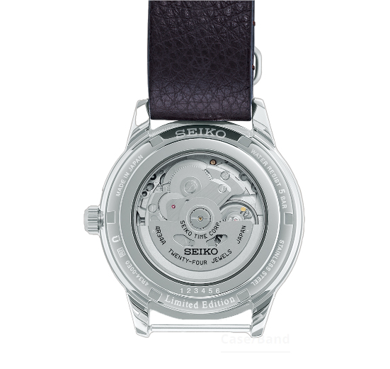 Movement dan strap Seiko Presage Style60’s GMT SSK015