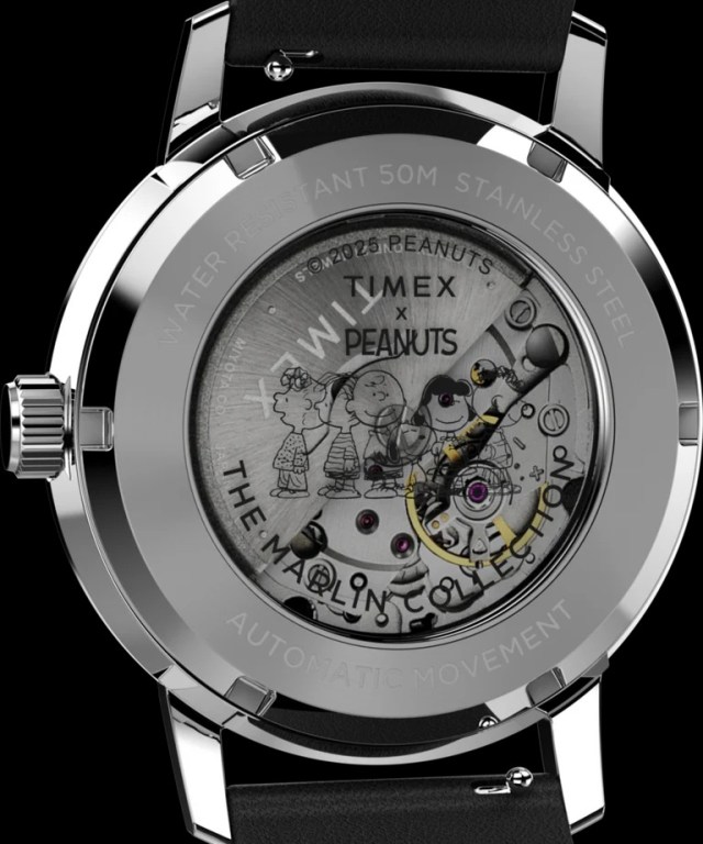 Caseback Timex x Peanuts Space Marlin Automatic TW2W87200