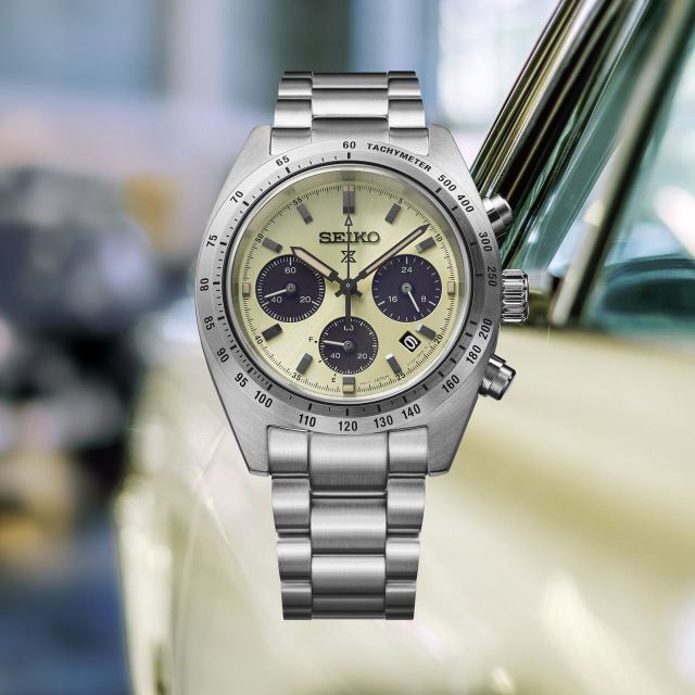Tampilan Seiko Prospex Speedtimer SSC959P1 ‘Motoring’ European Exclusive Limited Edition