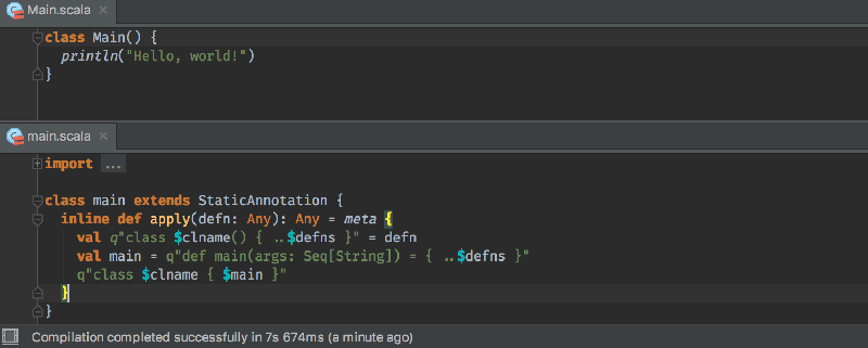 Intellij Idea 2016 3 Rc Scala Js Scala Meta And More The Intellij Scala Plugin Blog - Elegant Ultra HD Dark Illustrations | Free Download