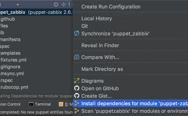 RubyMine 2017.1 EAP: Puppet Project Structure | The RubyMine Blog