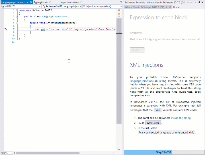 Null Checking Improvements In Resharper 2017 2 The Net Tools Blog - Premium City Wallpaper Gallery - HD