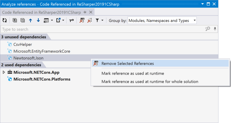 Export Editorconfig Code Style Optimize References For Sdk Projects And More Resharper 2019 1 - Best Gradient Textures in Full HD