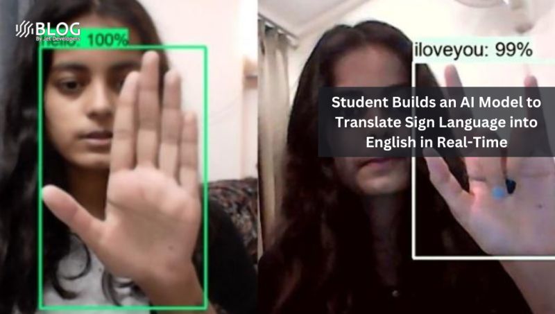 Engineering Girl Builds Ai Model To Translate Sign Language Into - Premium 4K Light Arts | Free Download