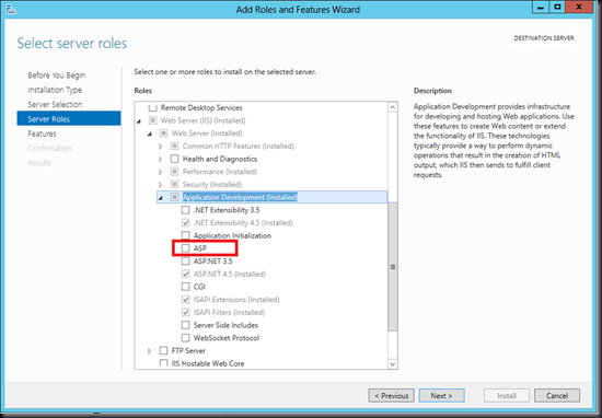 Running ASP on Windows Server 2012 – JohanPersson.nu