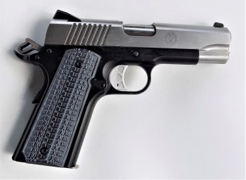 Ruger Commander 1911 with gray G10 grips