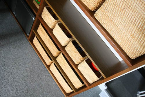 無印スタッキングシェルフにDIY追加棚で収納力UP！ | SMALL SPACES