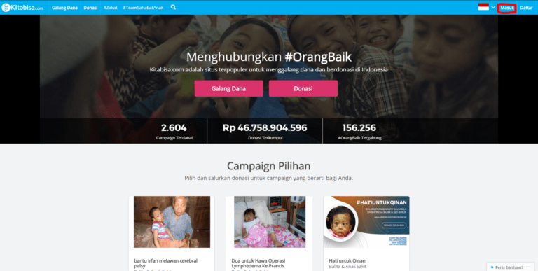 Jawaban saya subjektif pengalaman sendiri tanpa ada maksud memuji atau … Cara Pencairan Dana Campaign | Kitabisa.com