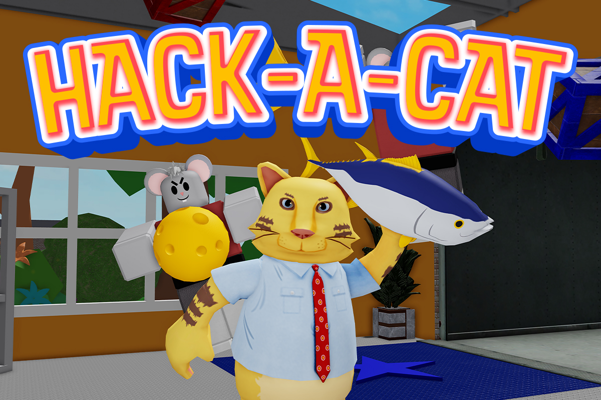 Roblox Game Hack A Cat Now Part Of The Free KnowBe4 Children S Hack A Cat Roblox Header Final 