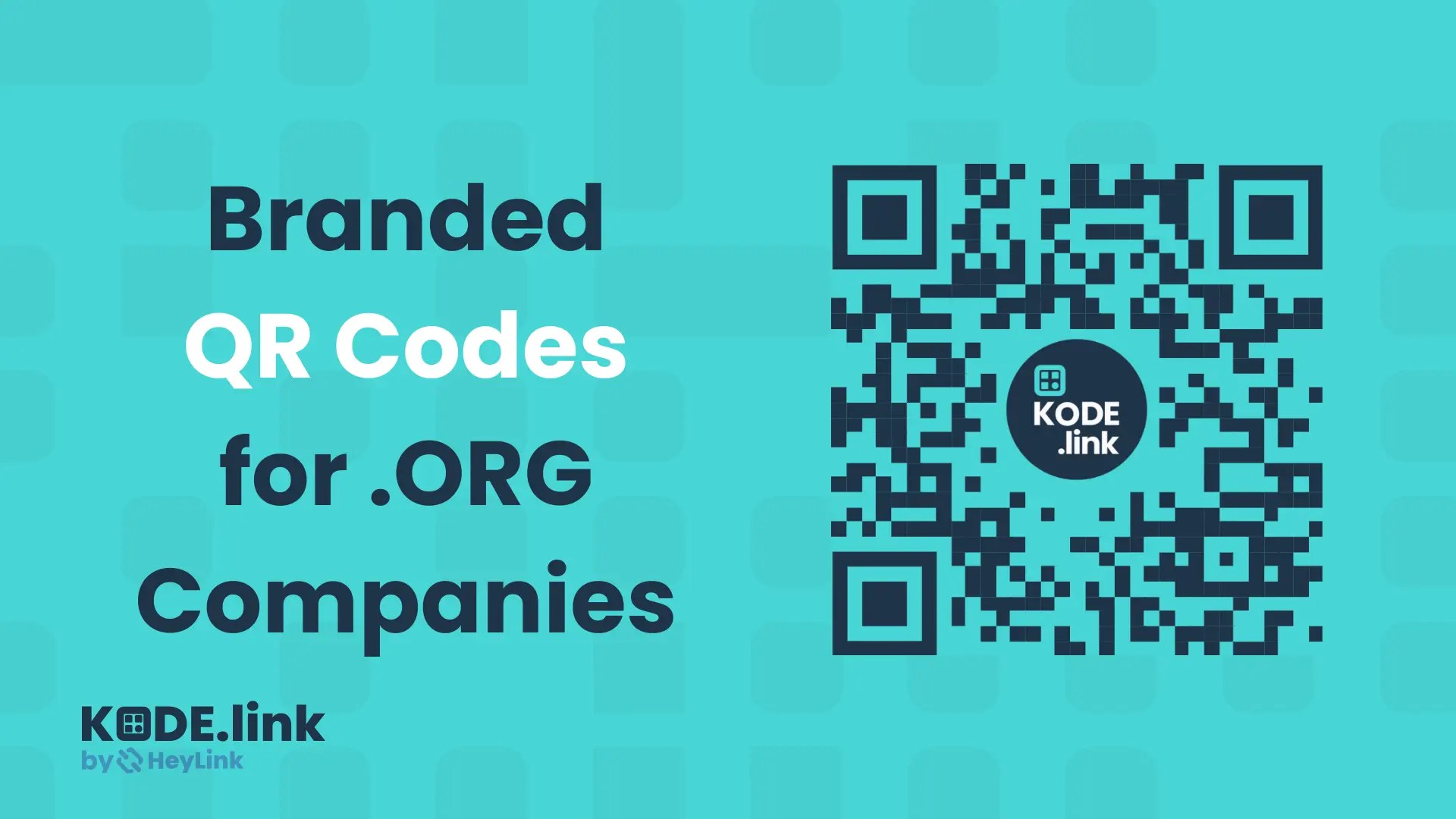 Blog article about Branded QR Codes for non profit organisations