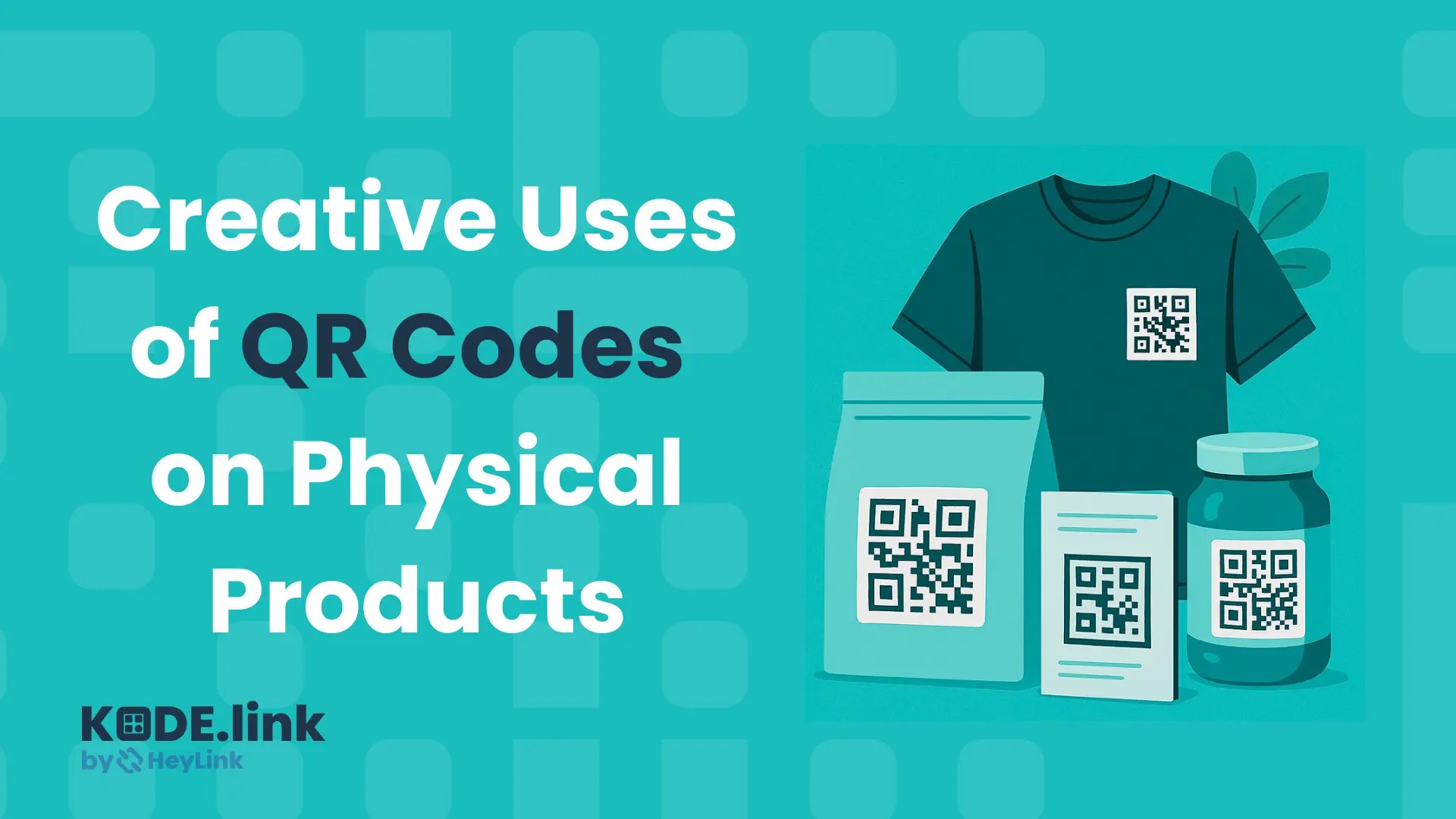 Creative Uses of QR Codes on Physical Products