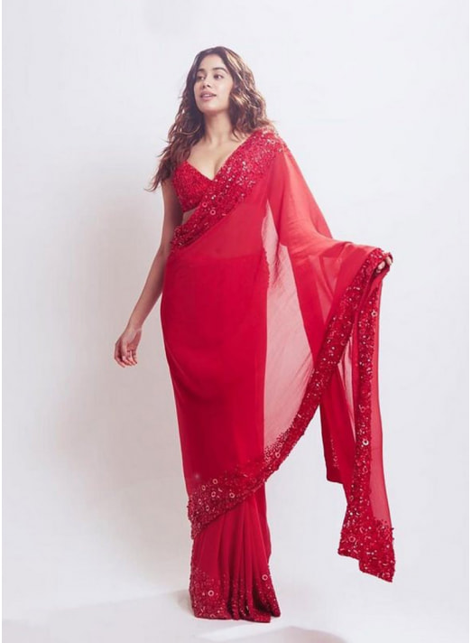 Top 10 Most Stylish Party Wear Saree 