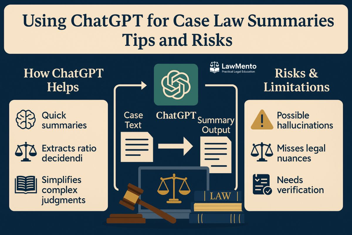 Using ChatGPT for Case Law Summaries Tips and Risks