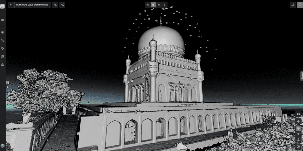 point cloud of Cultural Site
