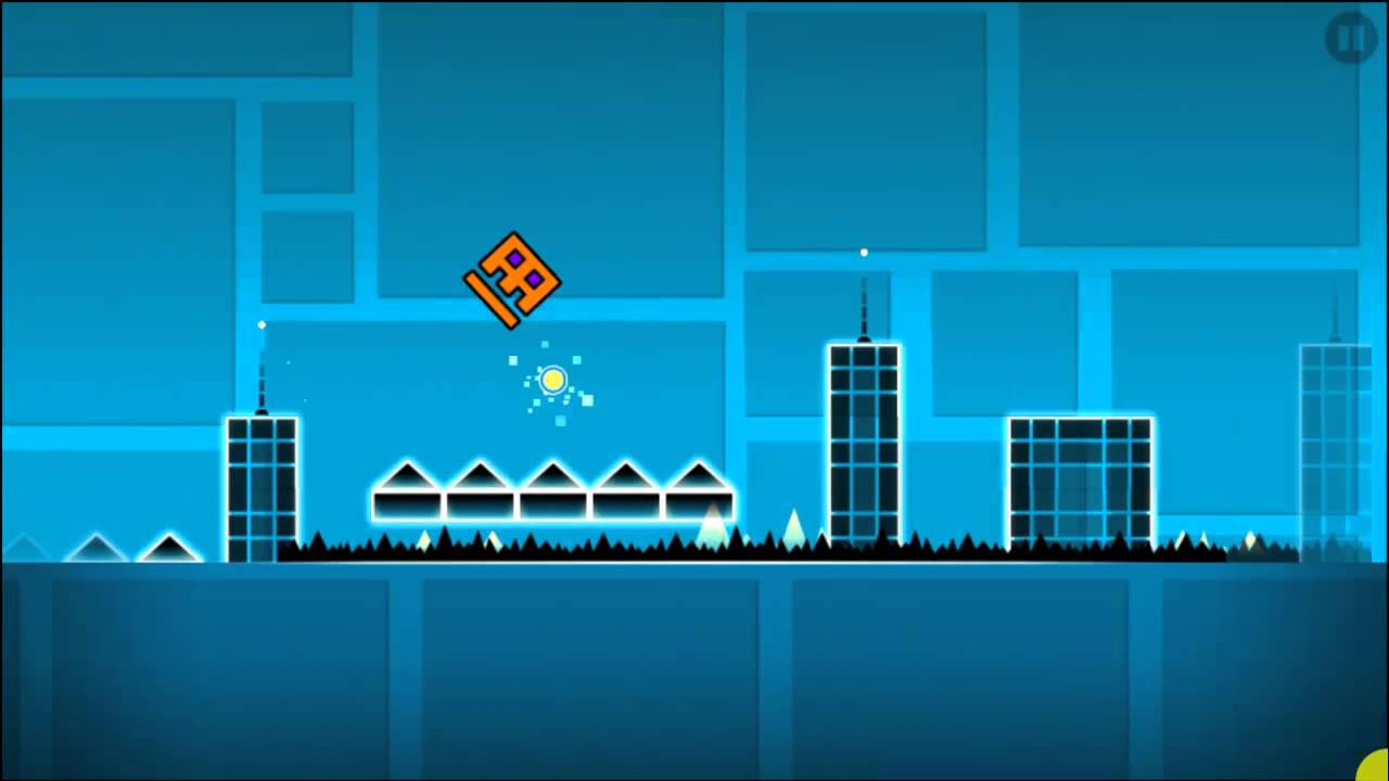 Geometry Dash Neon Unblocked You have to be quick and careful to overcome these obstacles.