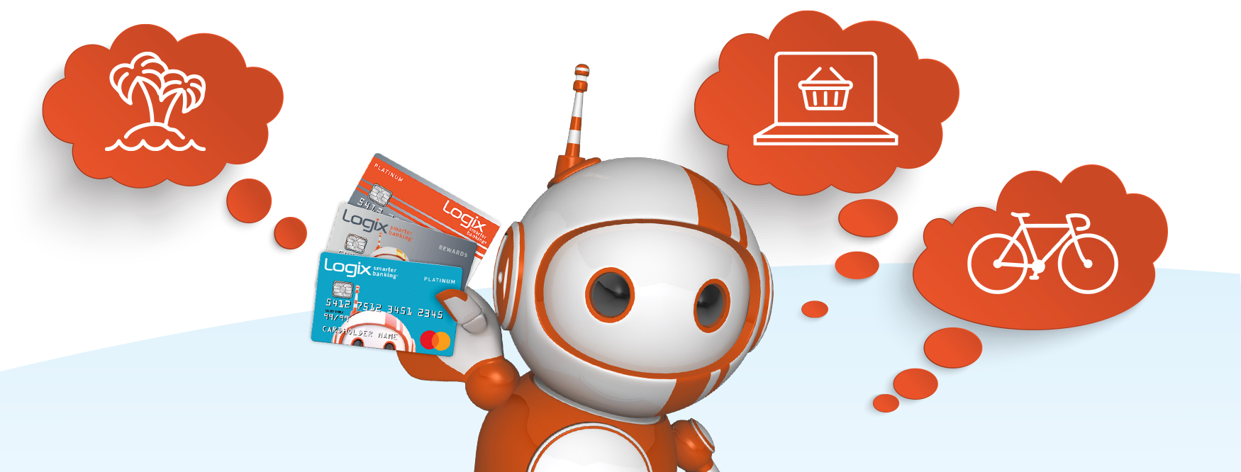 Robix with Credit Cards