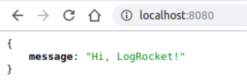 Browser Output Example
