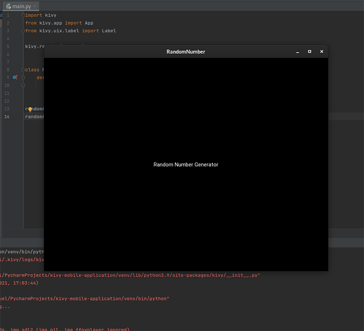 Build an Android application with Kivy Python framework - LogRocket Blog (4) Build an Android application with Kivy Python framework - LogRocket Blog (4)