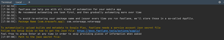 Using Fastlane for Flutter: A complete guide - LogRocket Blog (6) Using Fastlane for Flutter: A complete guide - LogRocket Blog (6)