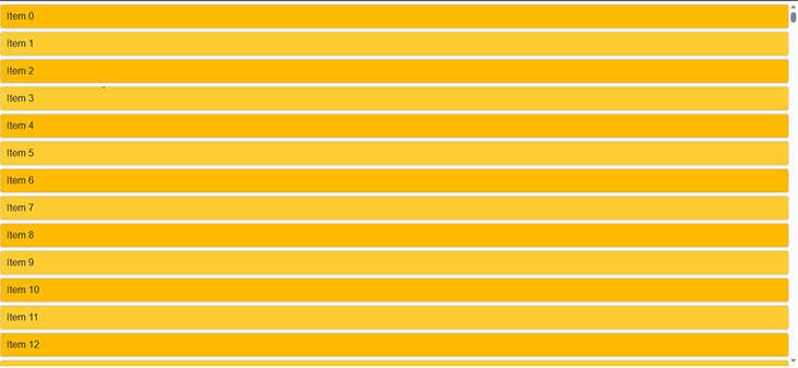 3 ways to render large datasets in React - LogRocket Blog (2) 3 ways to render large datasets in React - LogRocket Blog (2)