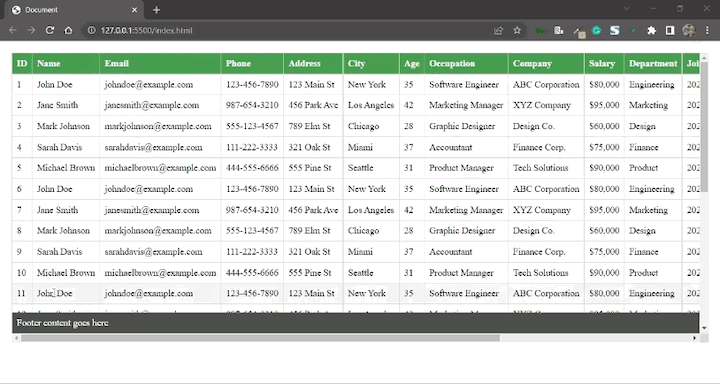 Improving Responsive Data Table Ux With Css Dev Community - Download Ultra HD Light Wallpaper | HD