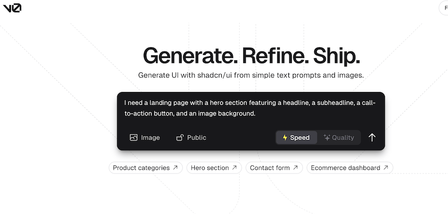 Vercel v0 and the future of AI-powered UI generation - LogRocket Blog (2) Vercel v0 and the future of AI-powered UI generation - LogRocket Blog (2)