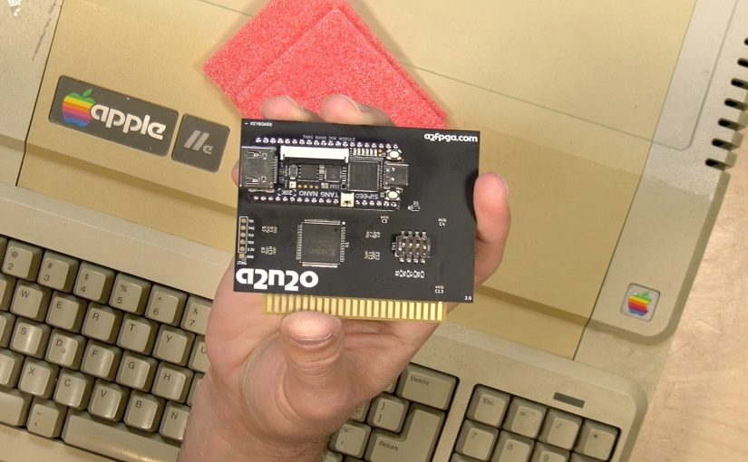 Wrenching on my old Apple IIe! Adding an FPGA HDMI and sound card