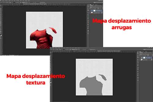 Mapas de desplazamiento