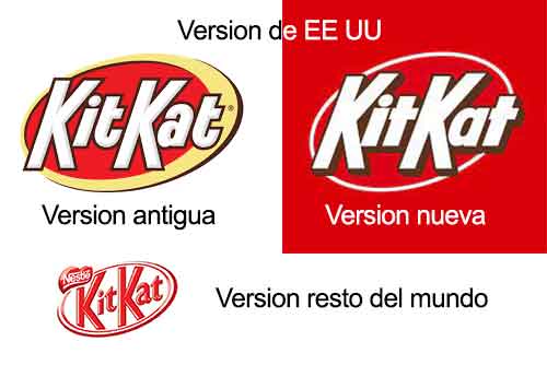 Logo kit kat Rebranding profesional de la marca para modernizarse