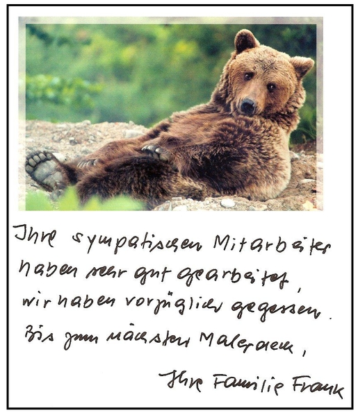 „danke für die einladung auf deine party. Mundpropaganda Durch Einladung Zum Essen Opti Maler Partner Malerdeck