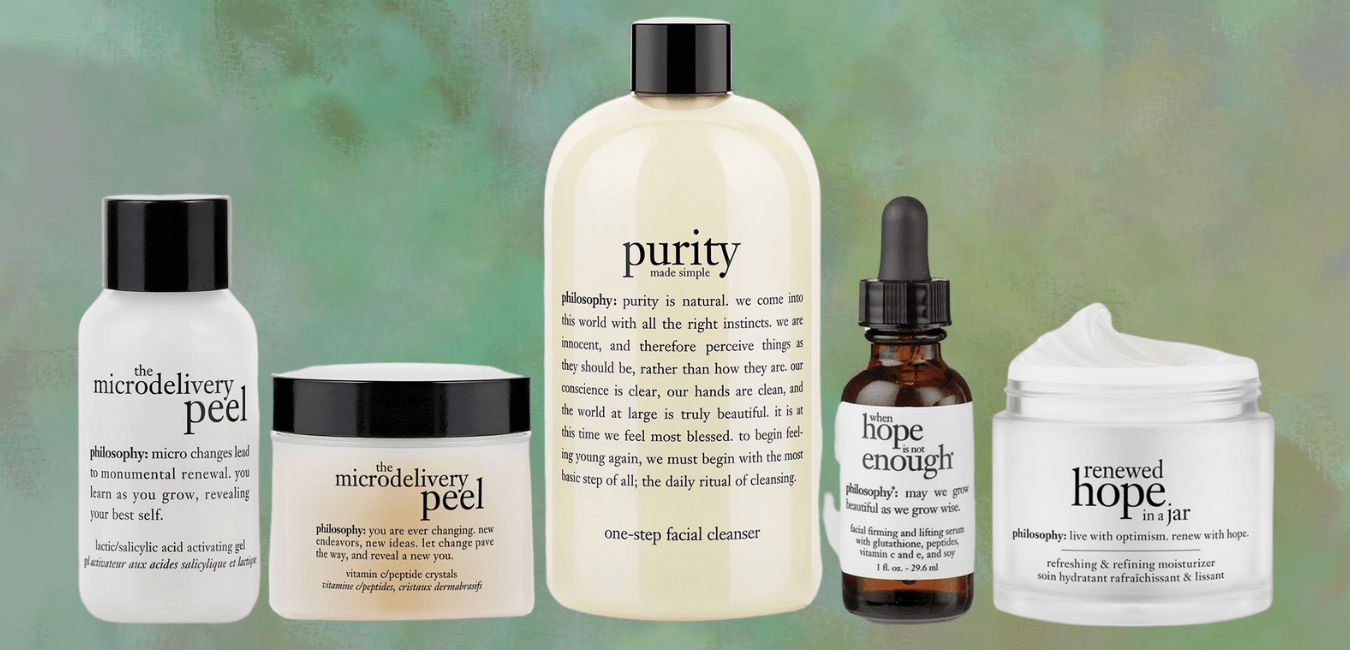 Philosophy sells its products in stores in mainland china where animal testing is required for most imported . Philosophy Skin Care Revew Healthier Skin Care