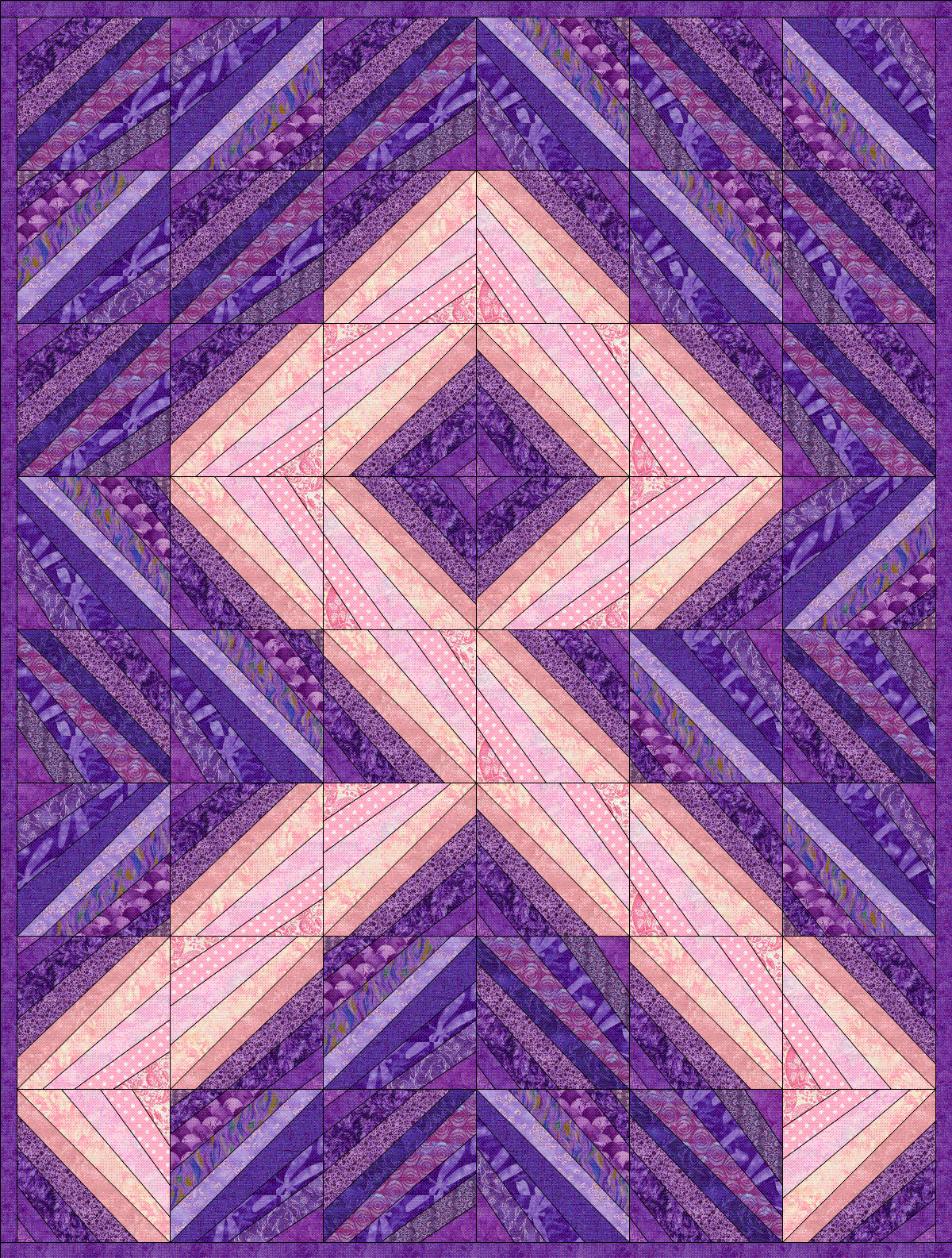 String Quilt Layouts Making Scrap Quilts from Stash