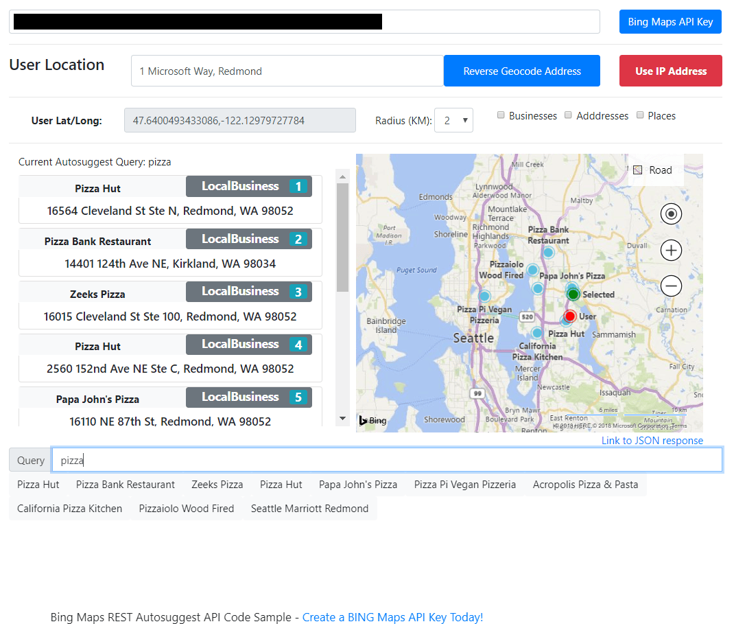 Bing Maps Autosuggest API GA Release Mashford S Musings 