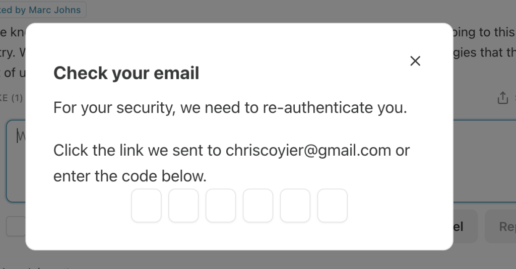 Post Thumbnail for HTML & CSS for a One-Time Password Input