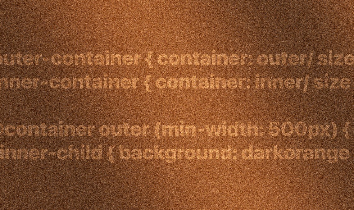 Post Thumbnail for Using Container Query Units Relative to an Outer Container