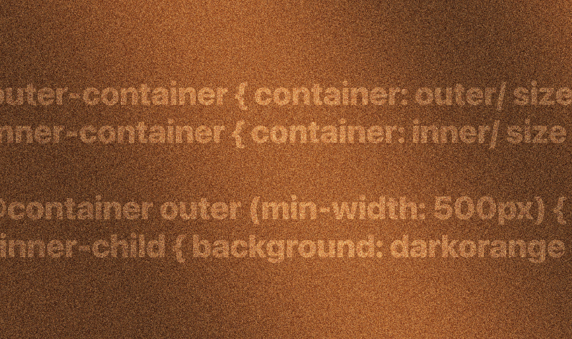 Post Thumbnail for Using Container Query Units Relative to an Outer Container