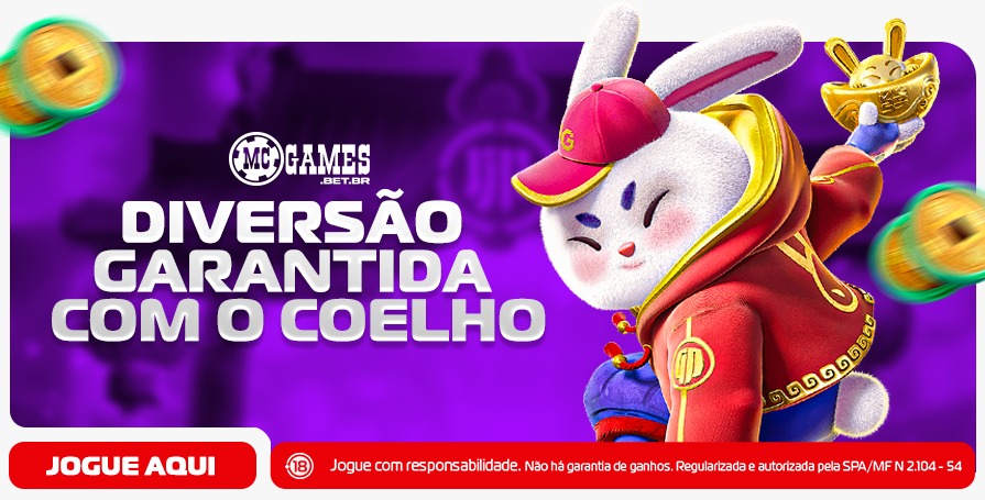 Arte ilustrativa do jogo online Fortune Rabbit. Foto: Divulgação/MC Games