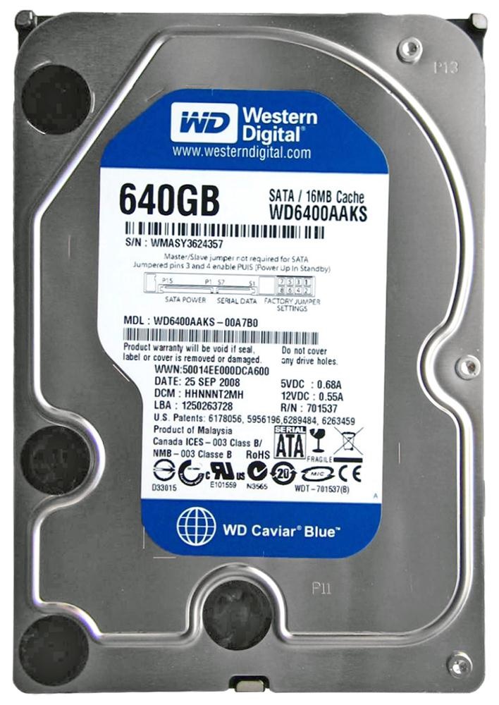 WD6400AAKS Western Digital Caviar Blue 640GB Hard Drive Review