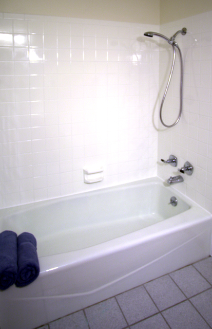 Apart from not having to hire a plumber to work on your bathtub drain, you also don't have to spend money on labor for tasks that require eas. The tile grout lines around my tub are ugly. How do I