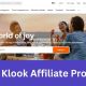 Klook Affiliate Program